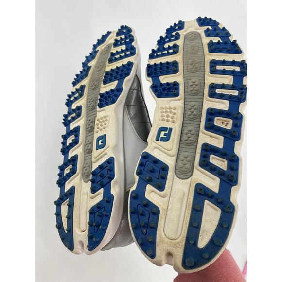 Footjoy Pro SL Men 9.5M White Silver Spikeless Waterproof golf shoes 53266 - Picture 5 of 6